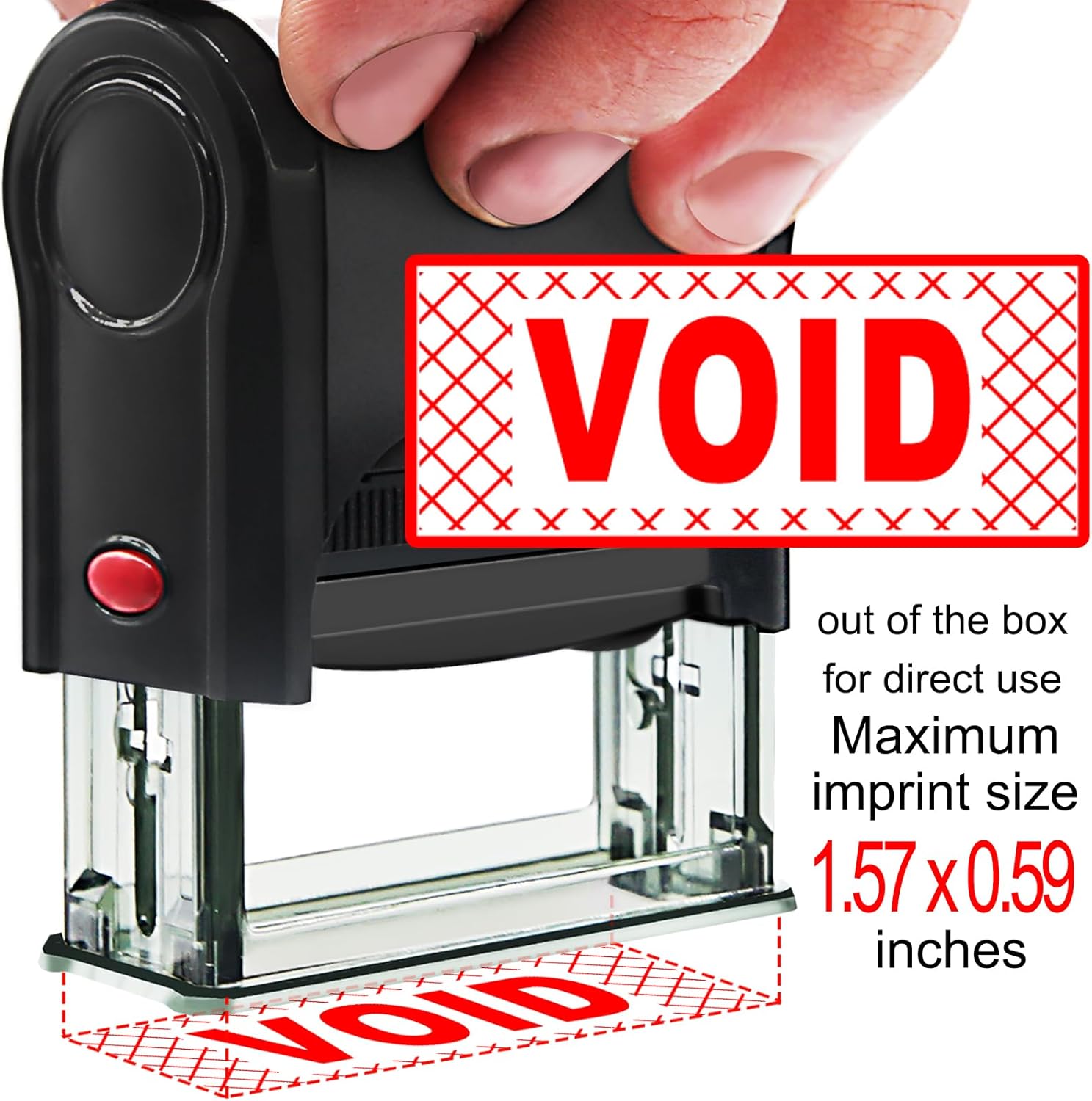 Self Inking Stamp - Self Inking Void Stamp for Office,