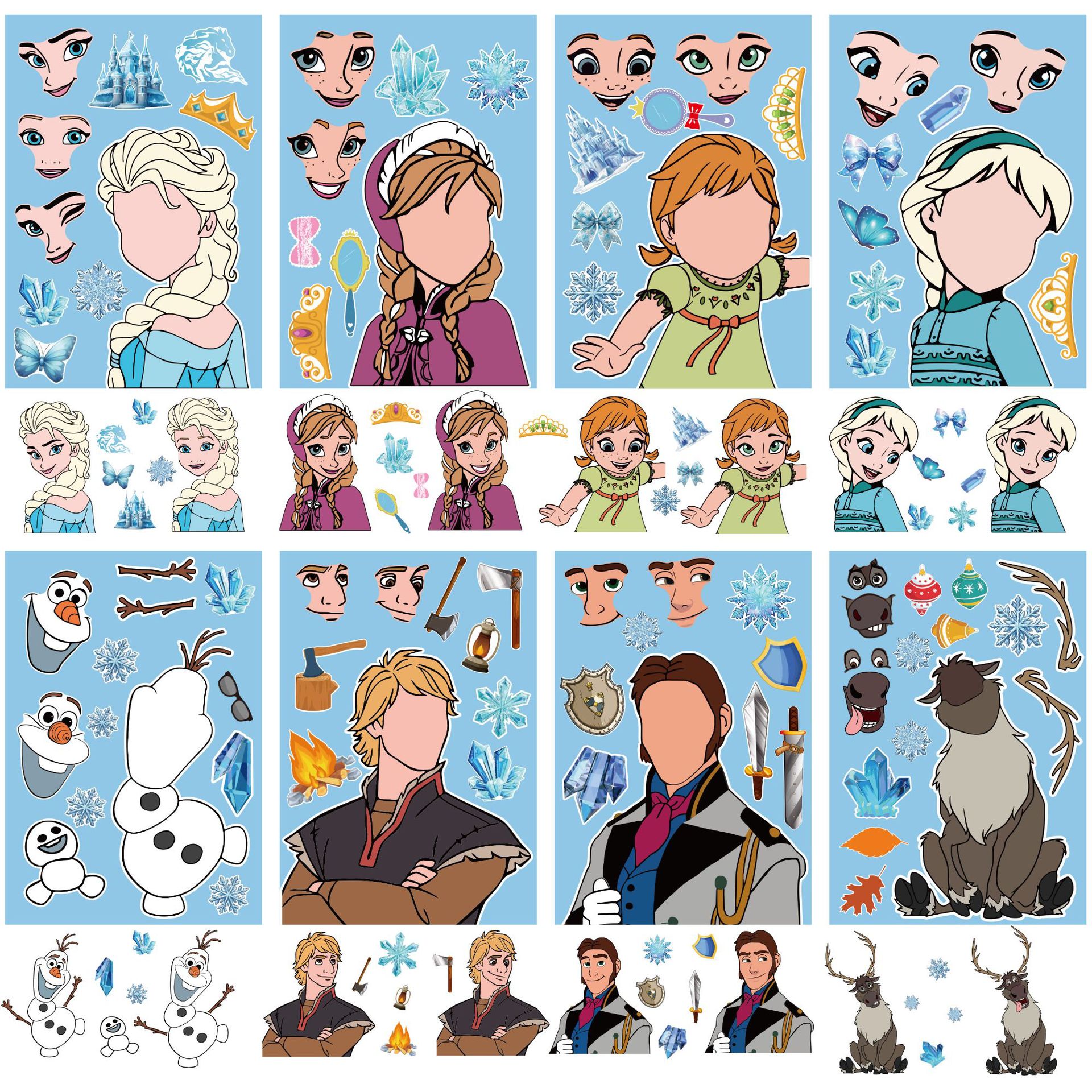 Frozen Queen Party Sticker Els - مراجعة Memo Pad Sticky وسعره
