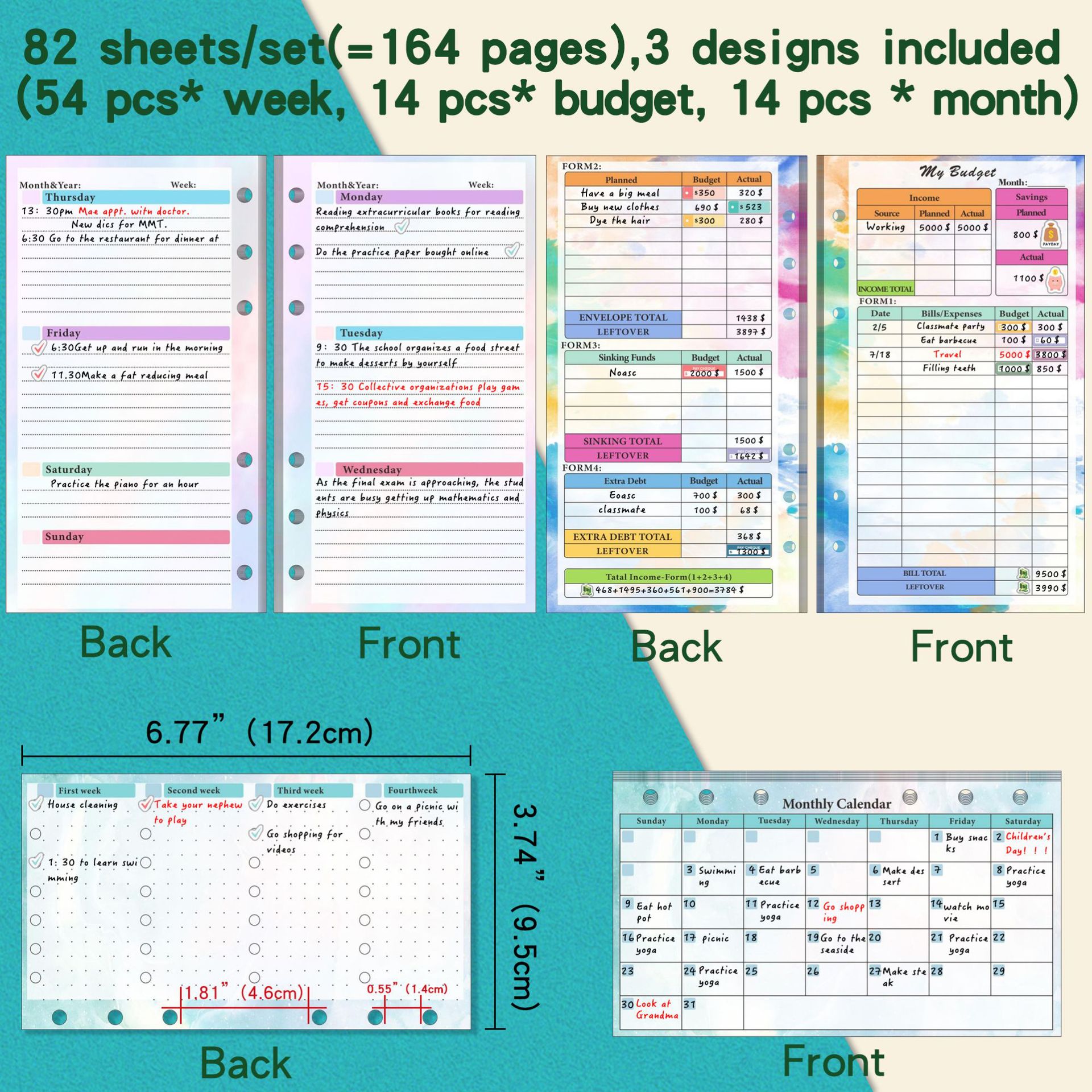 2026 NEW A6 Loose Leaf Noteboo - مراجعة Planner Weekly Budget وسعره
