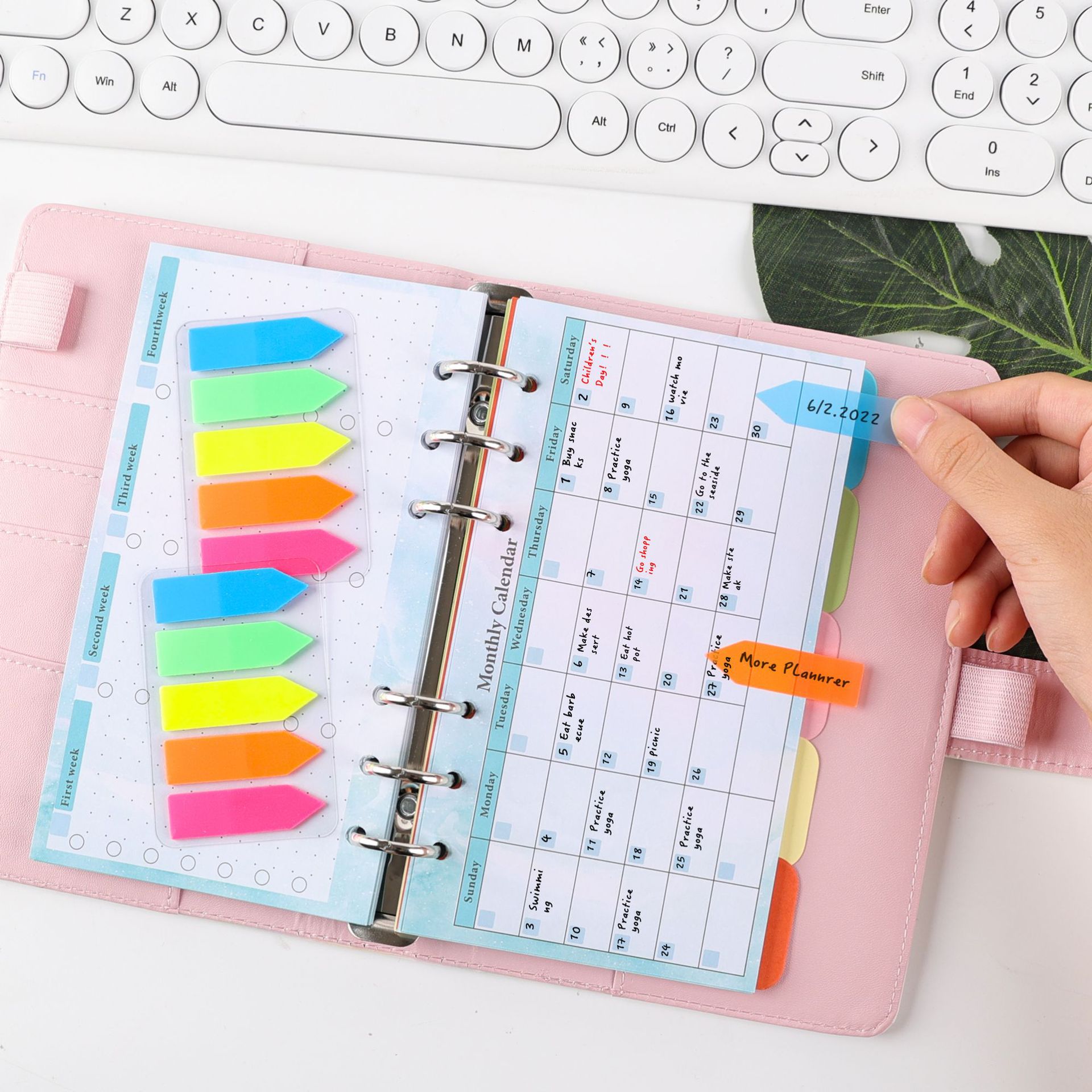 2026 NEW A6 Loose Leaf Noteboo - مراجعة Planner Weekly Budget وسعره