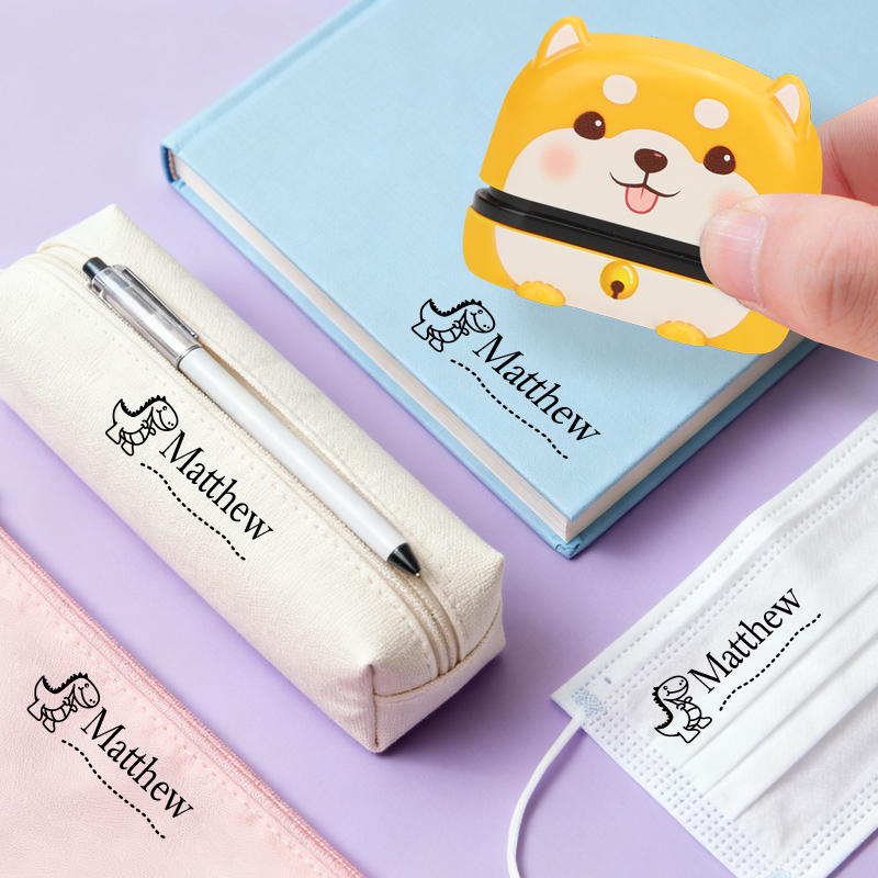 Custom Cute Name Stamp - Reusa - مراجعة Self Inking Stamp وسعره