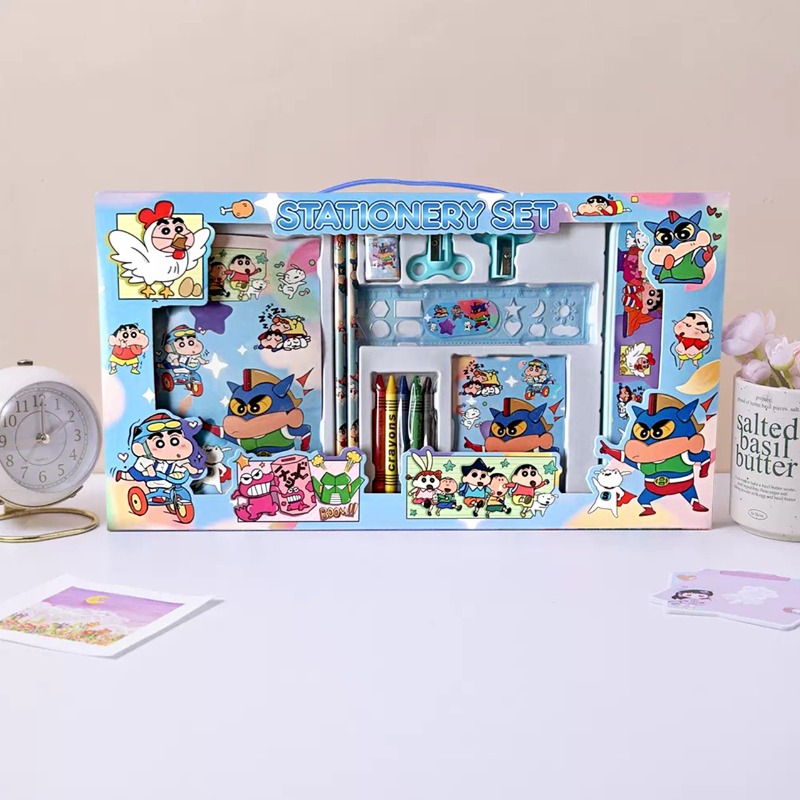 Crayon ShinChans Cute Cartoon  - مراجعة Ideal Stationery & Office Supply وسعره