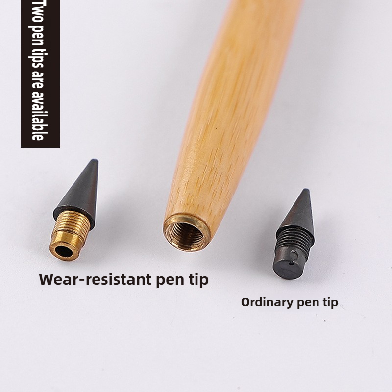 Wooden Eternal Pencil No Sharp - مراجعة Stationery Office وسعره