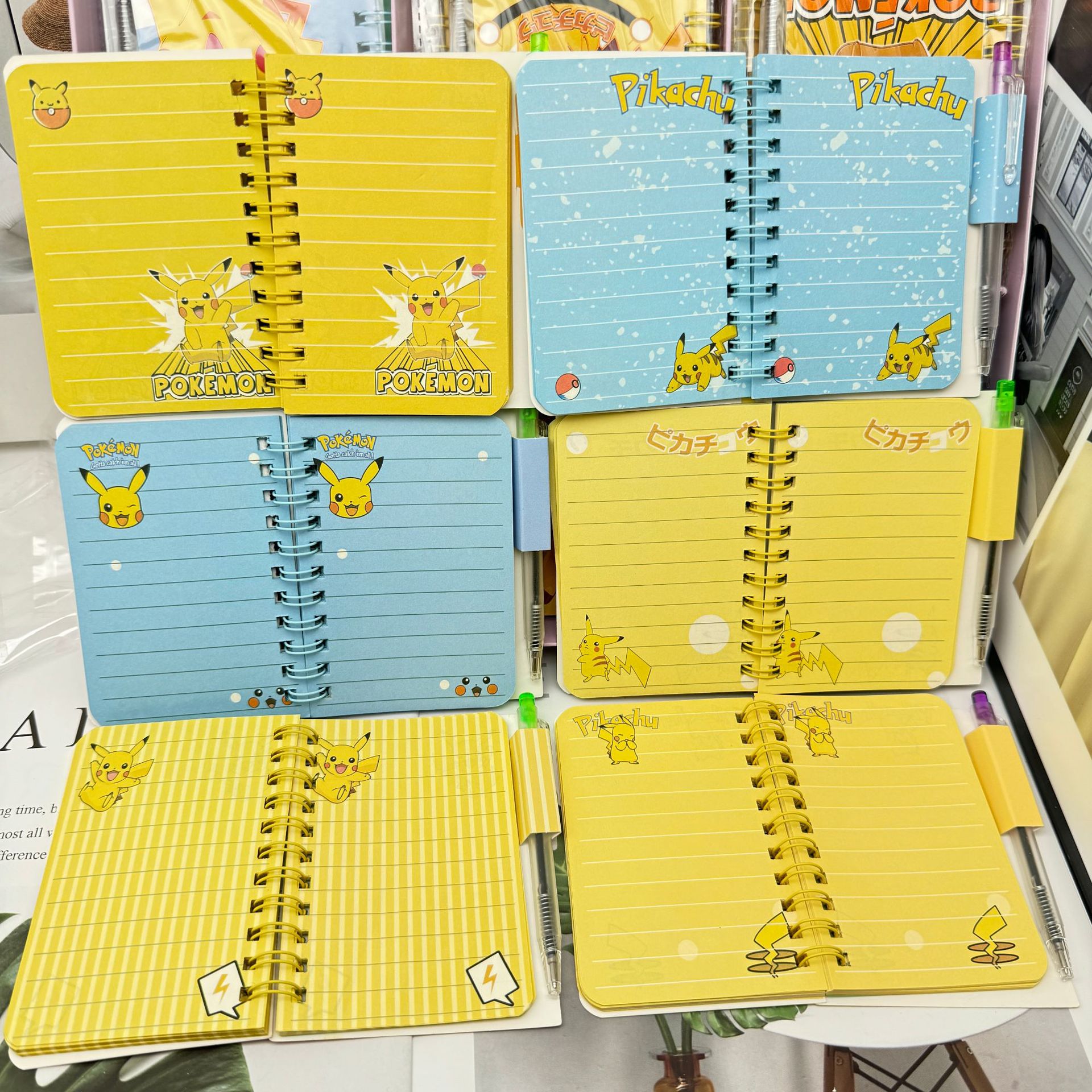 Pokemon Pikachu Cute Cartoon N - مراجعة Stationery Office وسعره