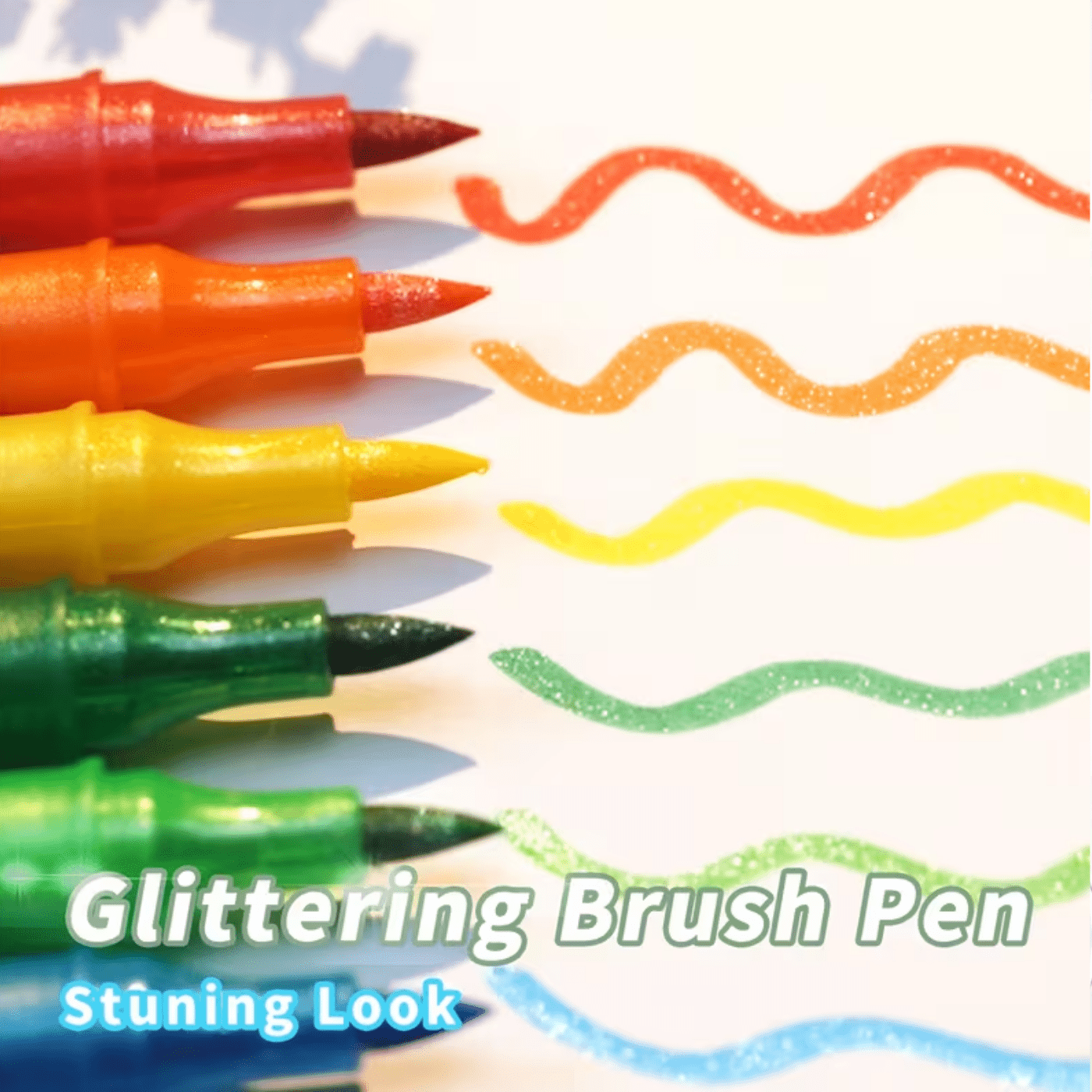 24/48 Color Double-Ended Glitt - مراجعة Gel Ink Pen Set وسعره