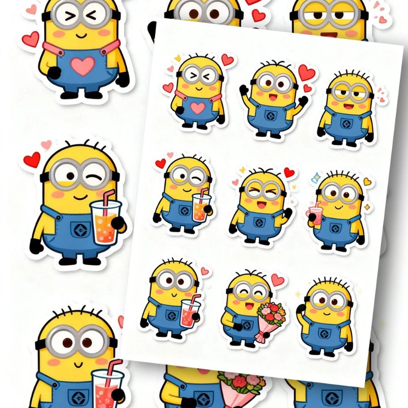 New Minions Despicable Me Kevi - مراجعة Memo Pad Sticky وسعره