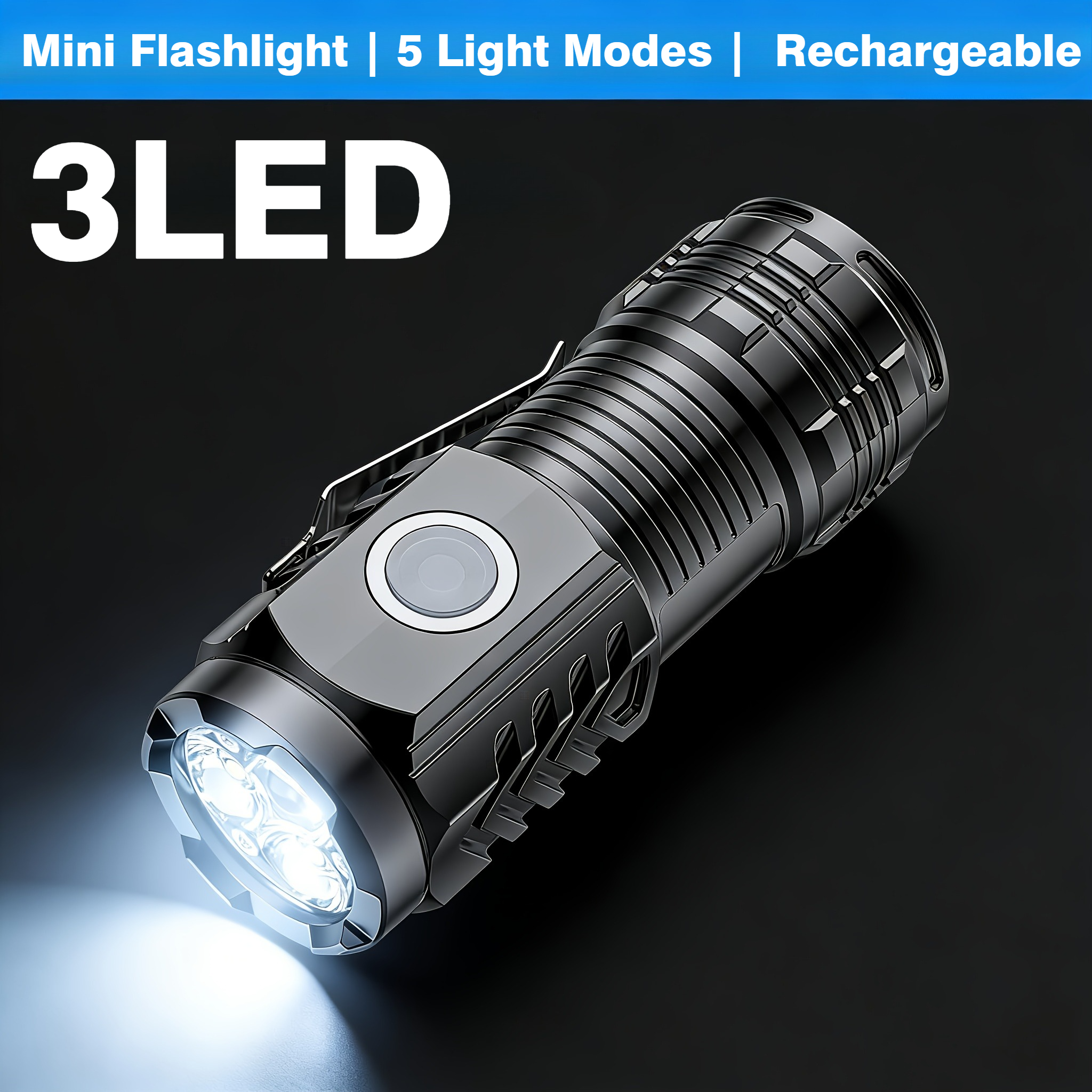 Portable Mini 3 LED Handheld F - مراجعة Stationery Supply وسعره