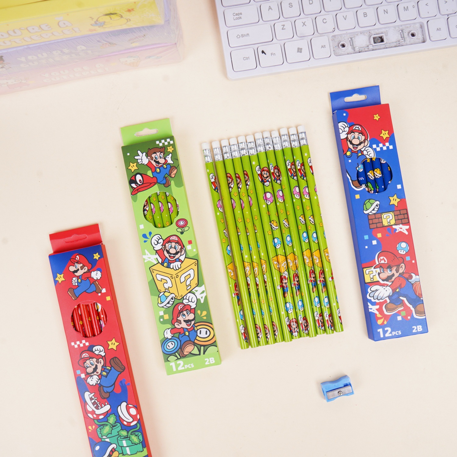 Super Mario element 2B pencil. - مراجعة Stationery Office وسعره
