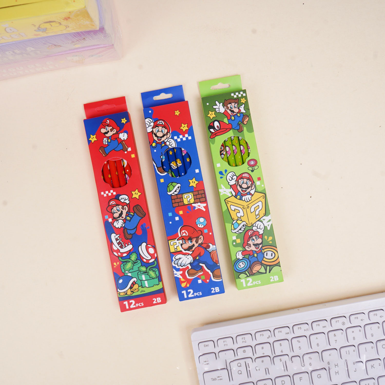 Super Mario element 2B pencil. - مراجعة Stationery Office وسعره