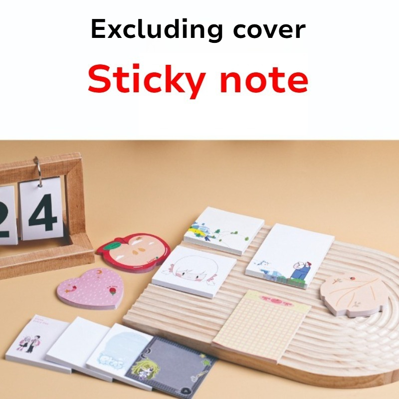 20pcs 7x7cm Custom Sticky Note - مراجعة Memo Pad Sticky وسعره