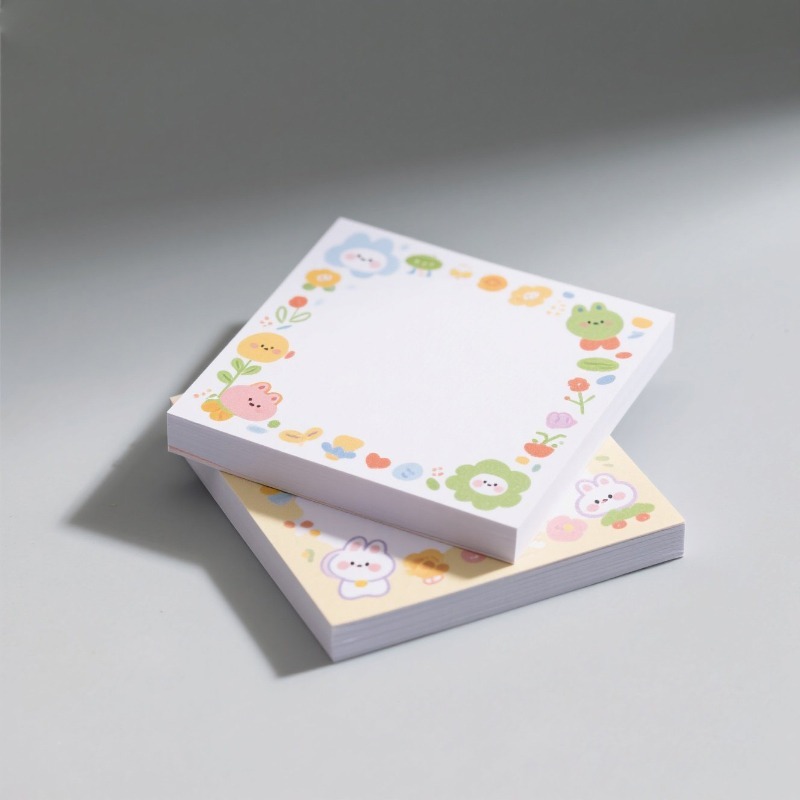 20pcs 7x7cm Custom Sticky Note - مراجعة Memo Pad Sticky وسعره