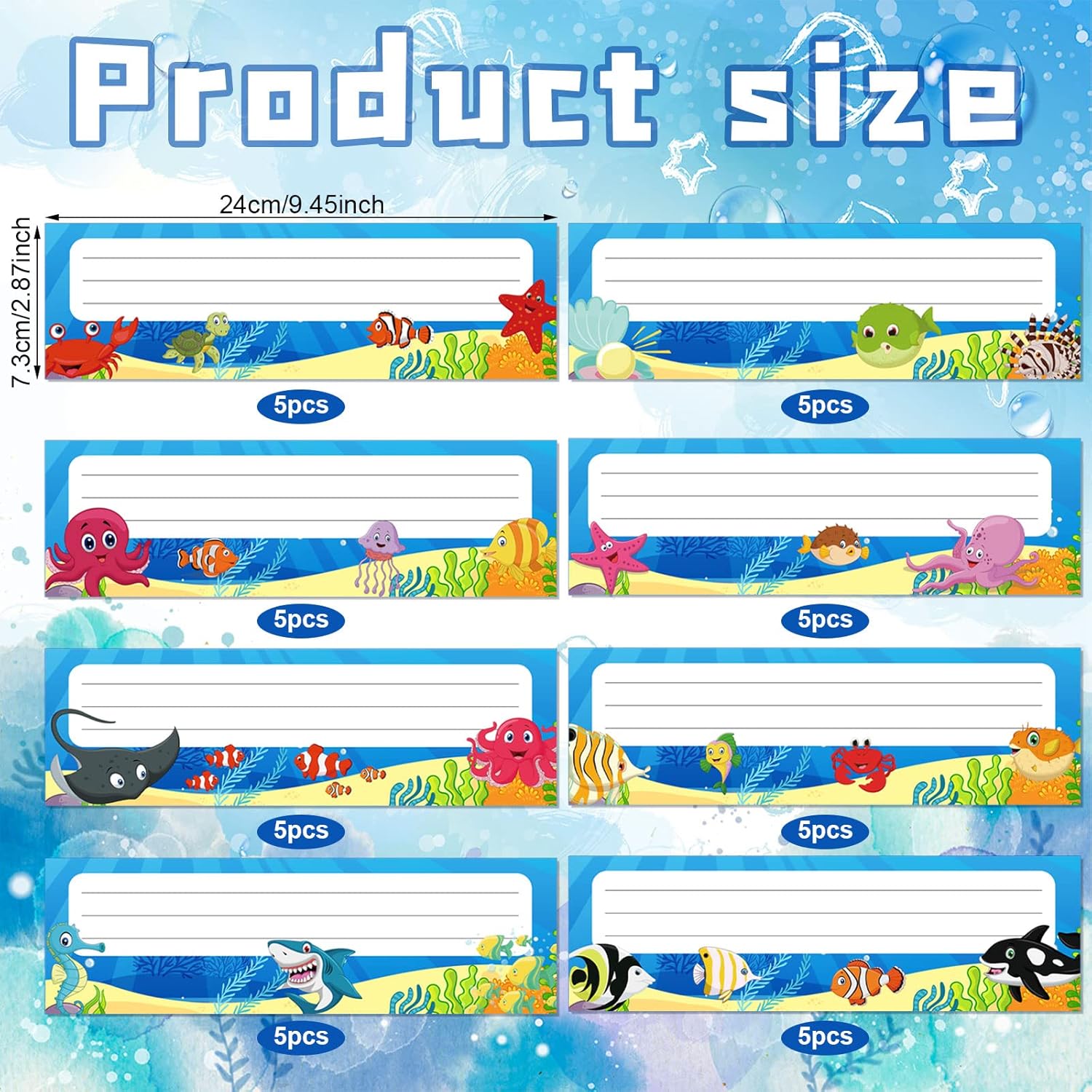 40 Sea Themed Name Plates for  - مراجعة Desk Name Plate وسعره