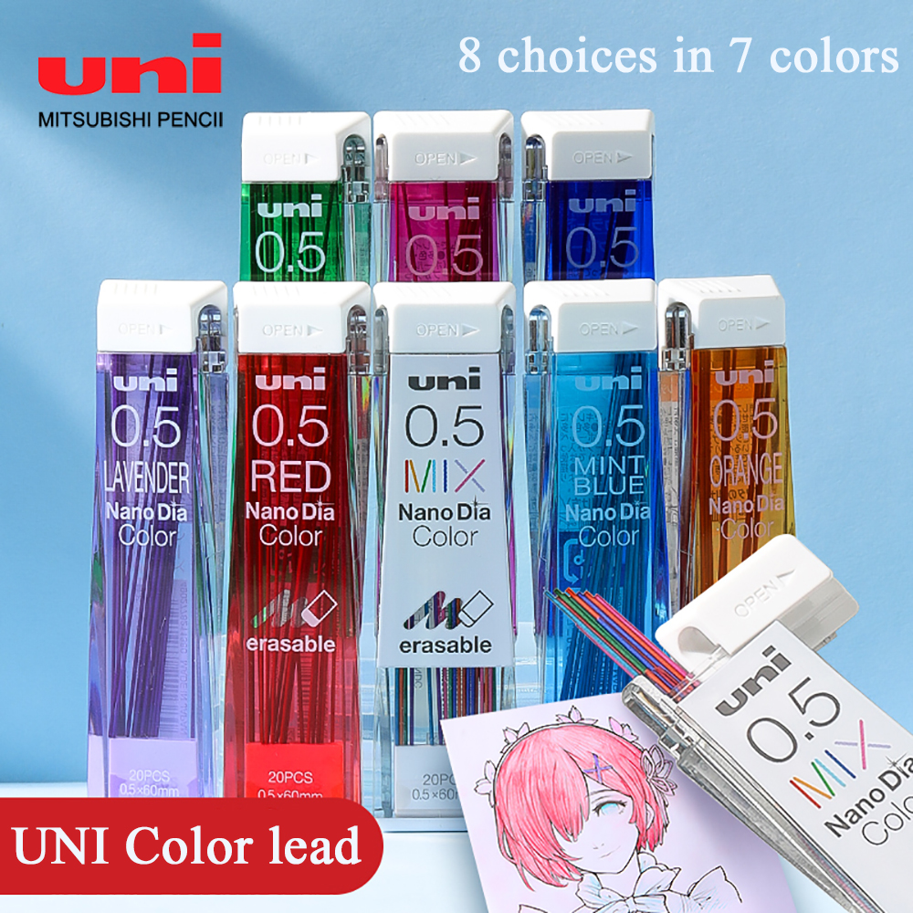 Japan Uni Nano Dia Color 202ND - مراجعة Mechanical Pencil Lead وسعره
