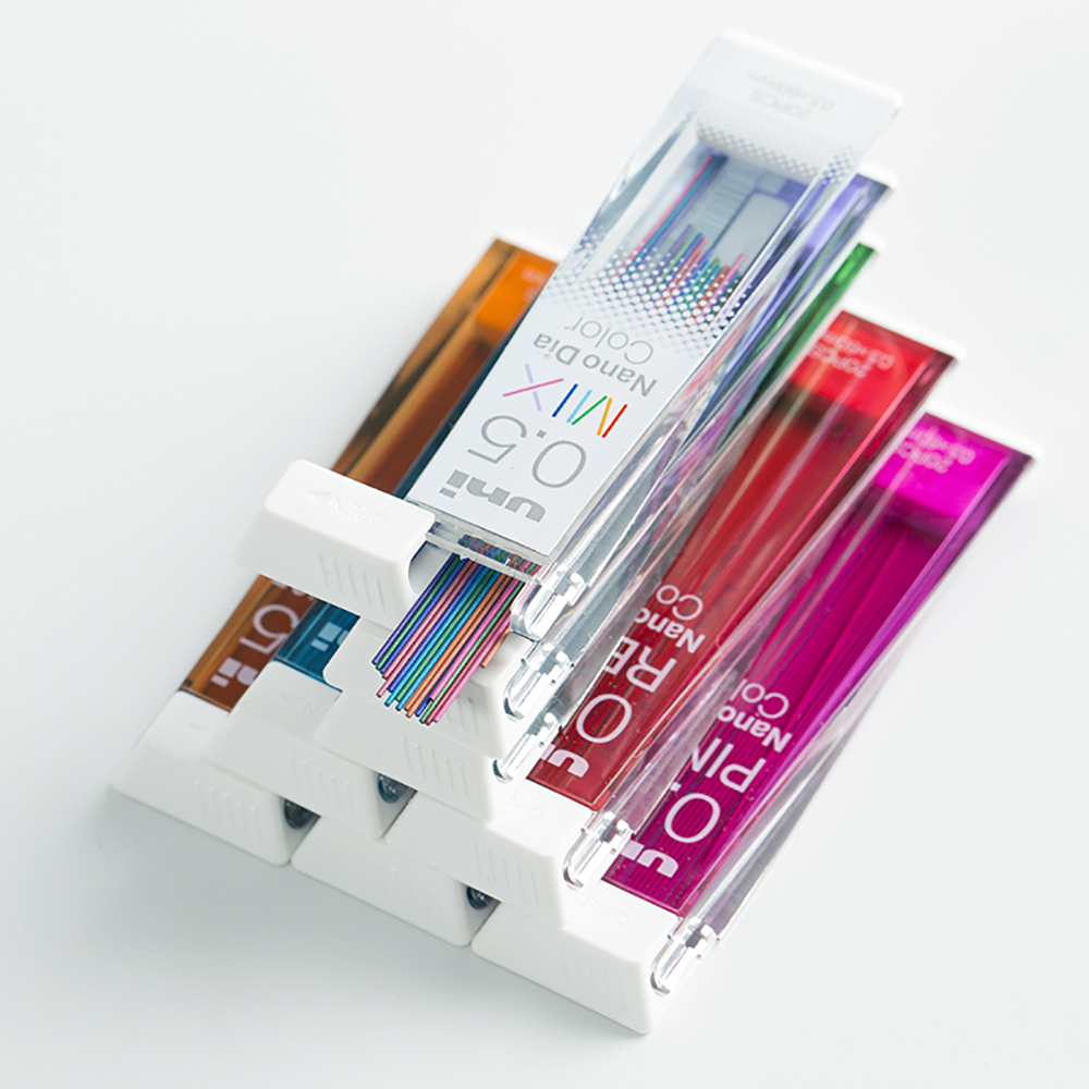 Japan Uni Nano Dia Color 202ND - مراجعة Mechanical Pencil Lead وسعره
