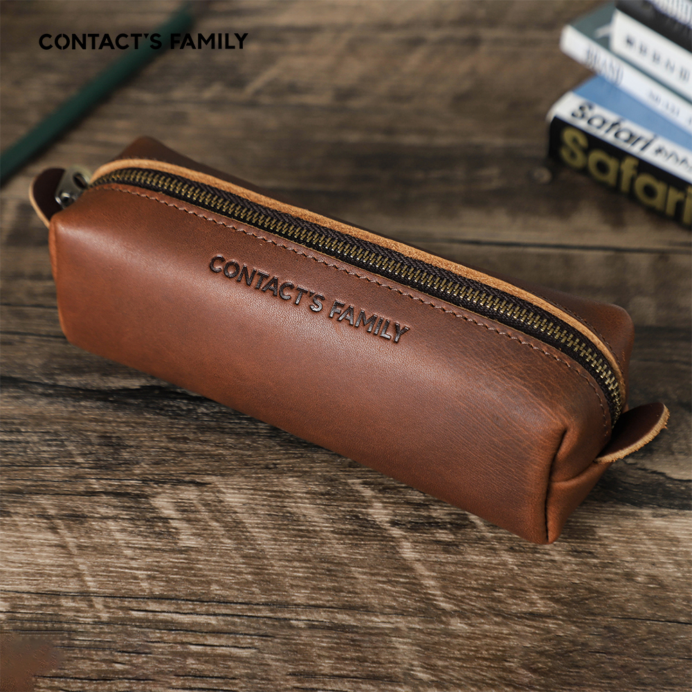 Retro Leather Pencil Case High - مراجعة Stationery Supply Business وسعره