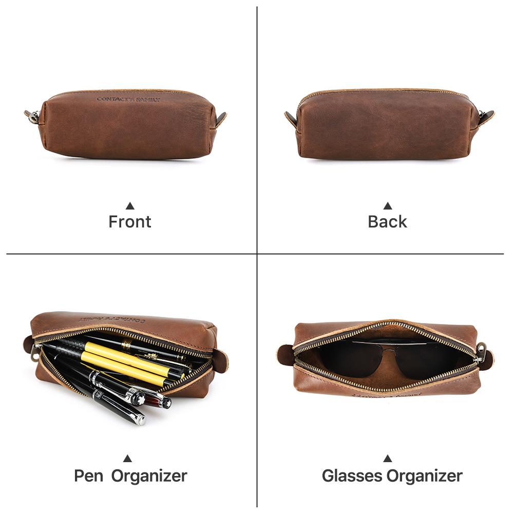 Retro Leather Pencil Case High - مراجعة Stationery Supply Business وسعره