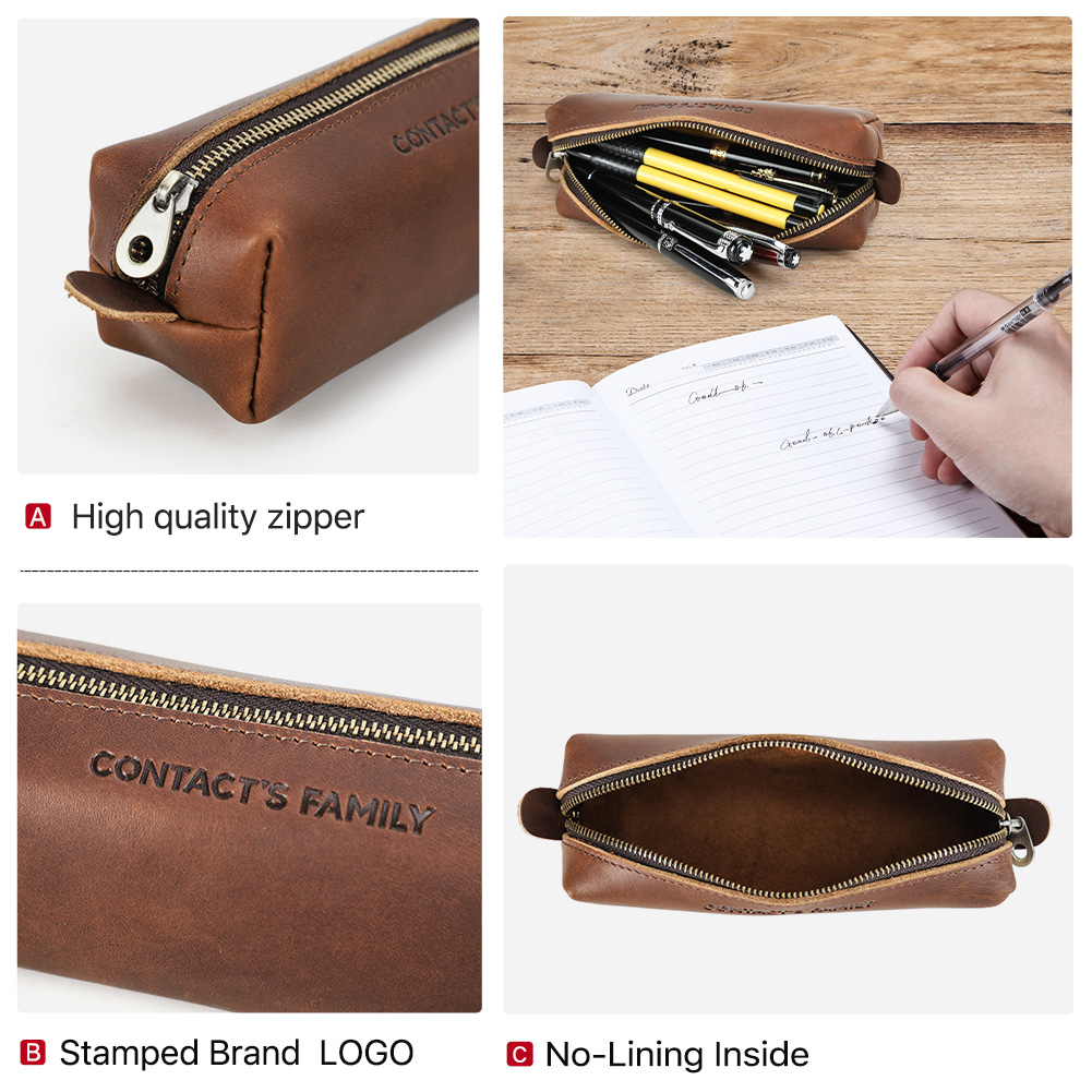 Retro Leather Pencil Case High - مراجعة Stationery Supply Business وسعره