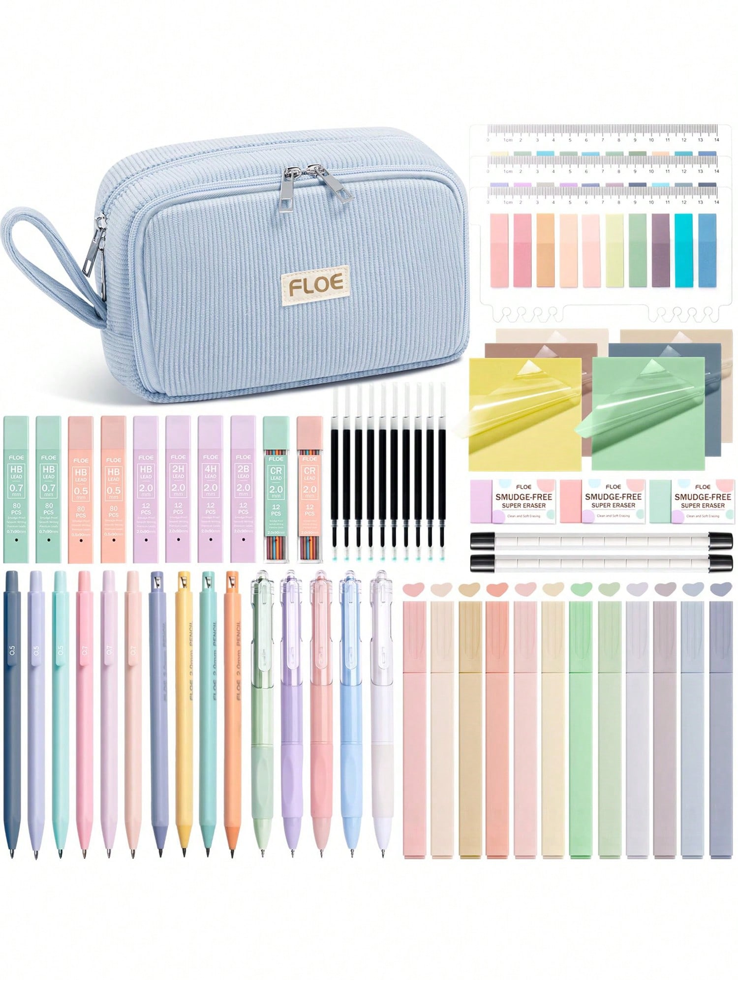 62PCS Large Capacity Pencil Po - مراجعة Gel Ink Pen Set وسعره