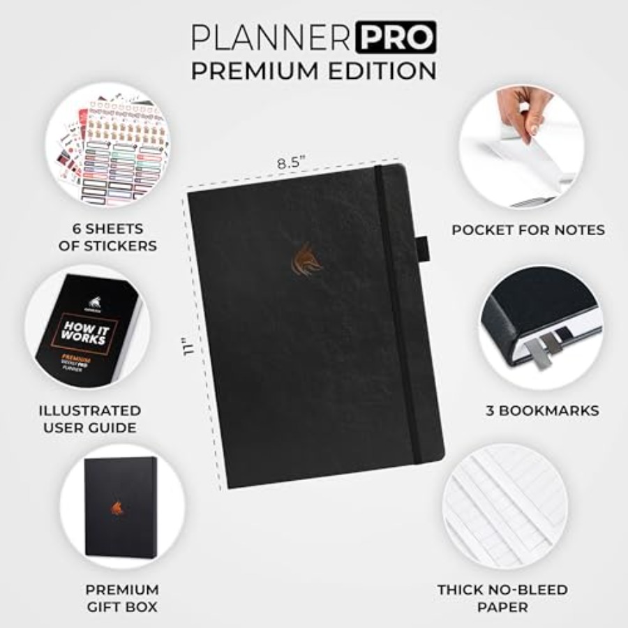 Planner Pro Premium Luxurious  - مراجعة Planner Weekly Budget وسعره