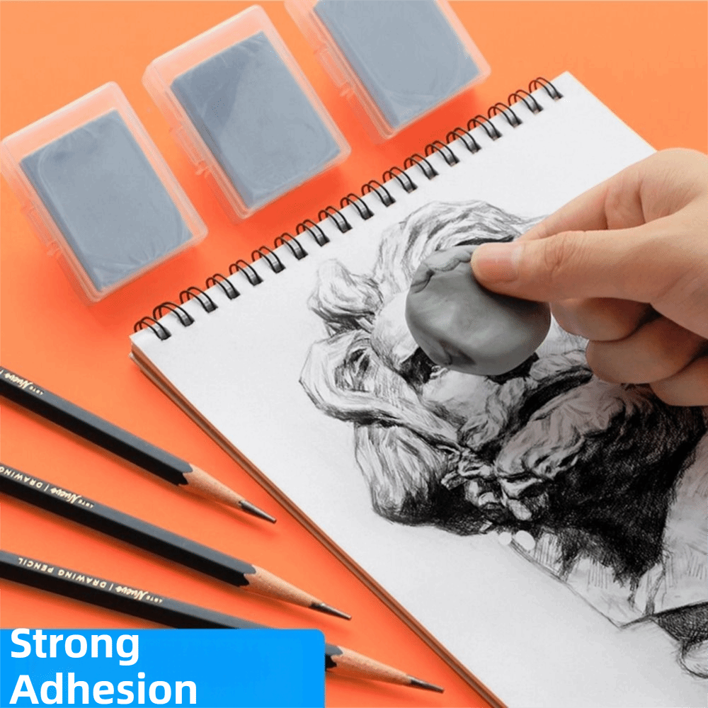 4Pcs Correcting Soft Sketching - مراجعة Rubber Eraser Kneaded وسعره
