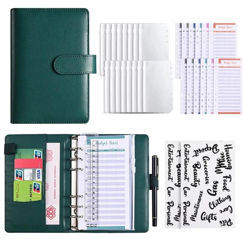 Macaron Color A6 Budget Binder - مراجعة Planner Weekly Budget وسعره