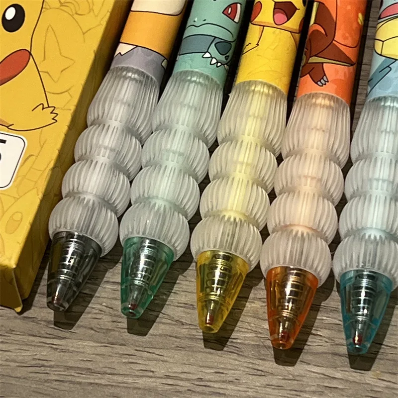 5pcs Pikachu Gel Pen Set Pokem - مراجعة Gel Ink Pen Set وسعره