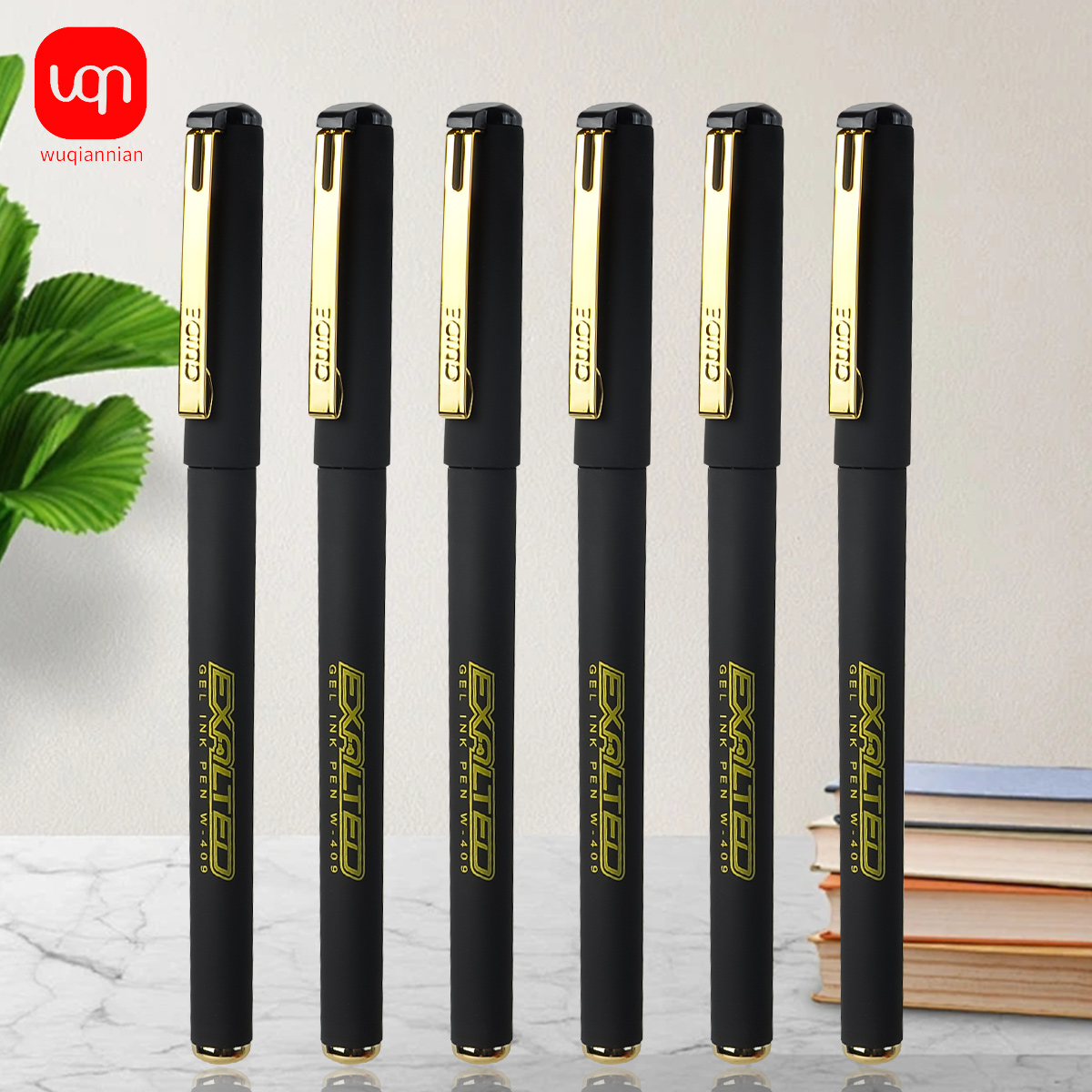 WQN-4/8/12pcs Simple Black Gel - مراجعة Stationery Supply Business وسعره