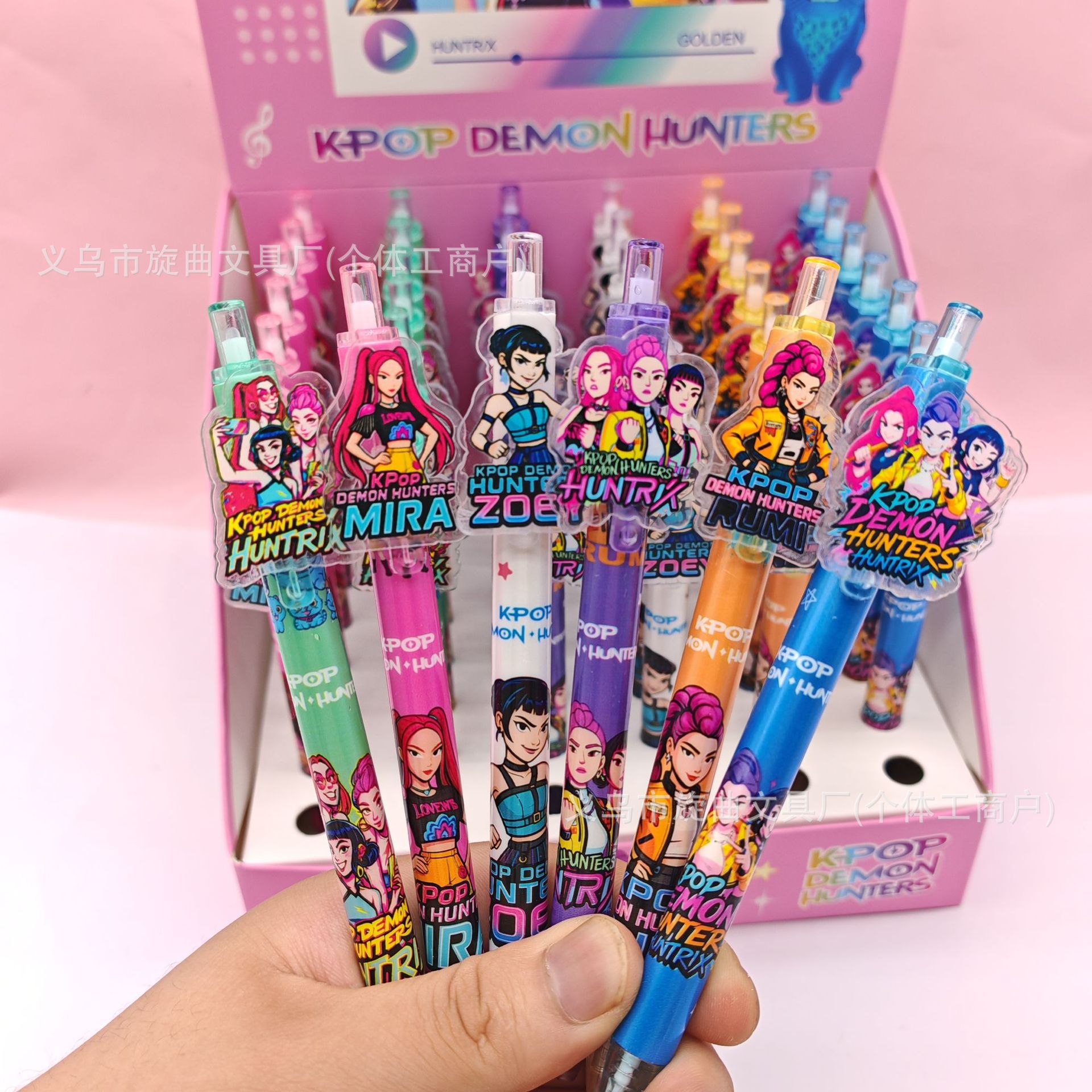 Cute Cartoon Press Gel Pen Set - مراجعة Gel Ink Pen Set وسعره
