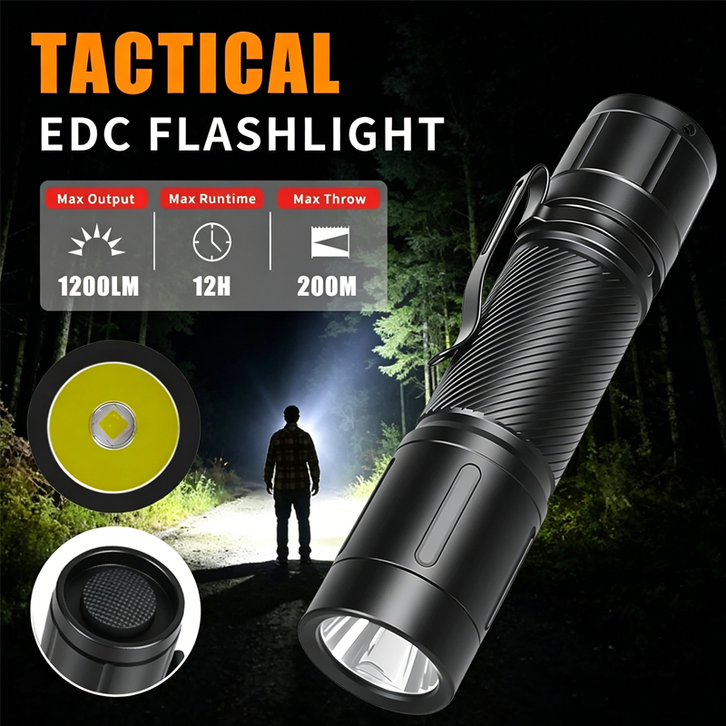 High Power LED Flashlights Tac - مراجعة Stationery Supply وسعره