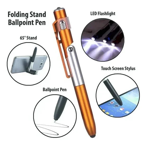 4 In 1 Multifunction Ballpoint - مراجعة Stationery Office وسعره