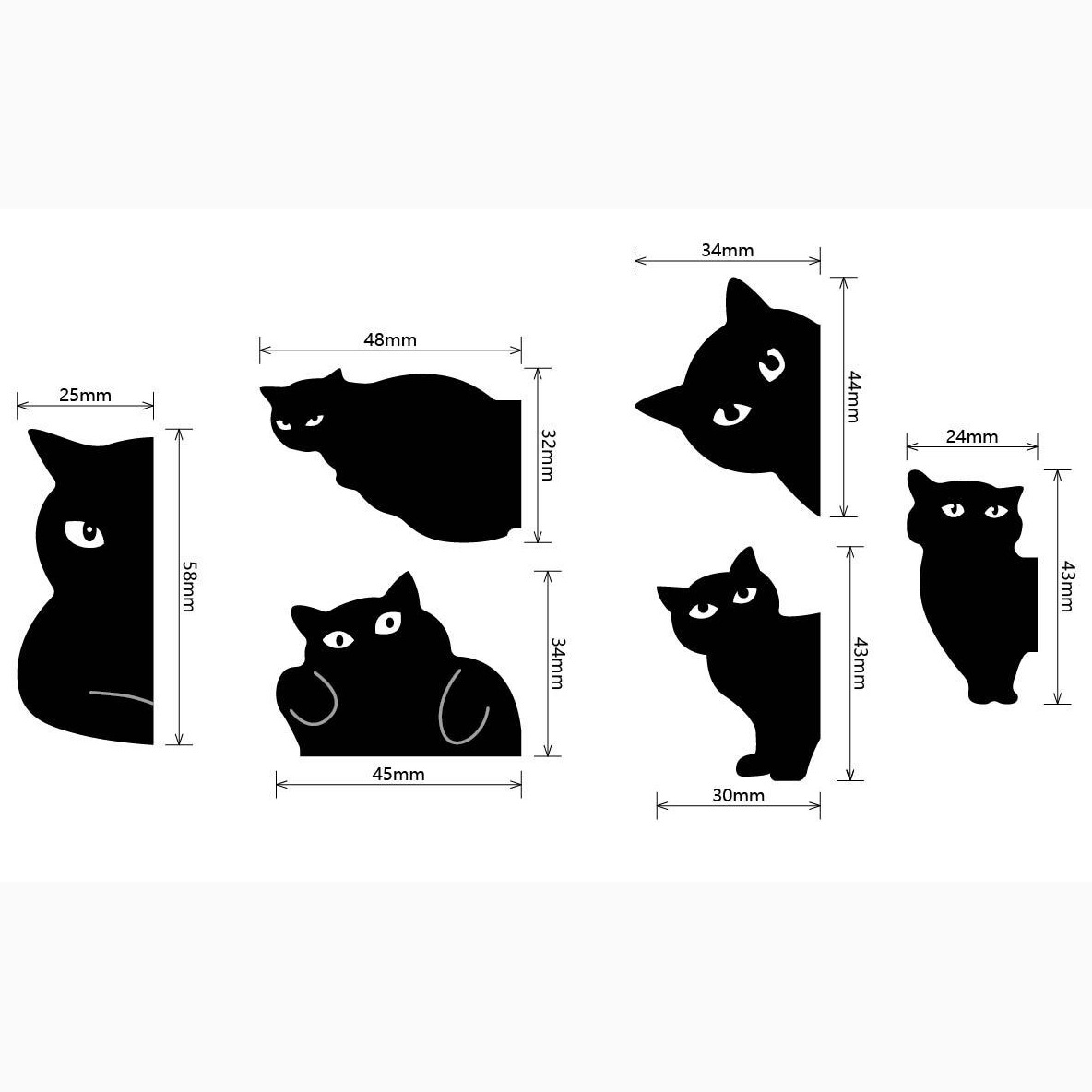 Cute Black Cat Magnetic Bookma - مراجعة Bookmark Magnetic Clip وسعره
