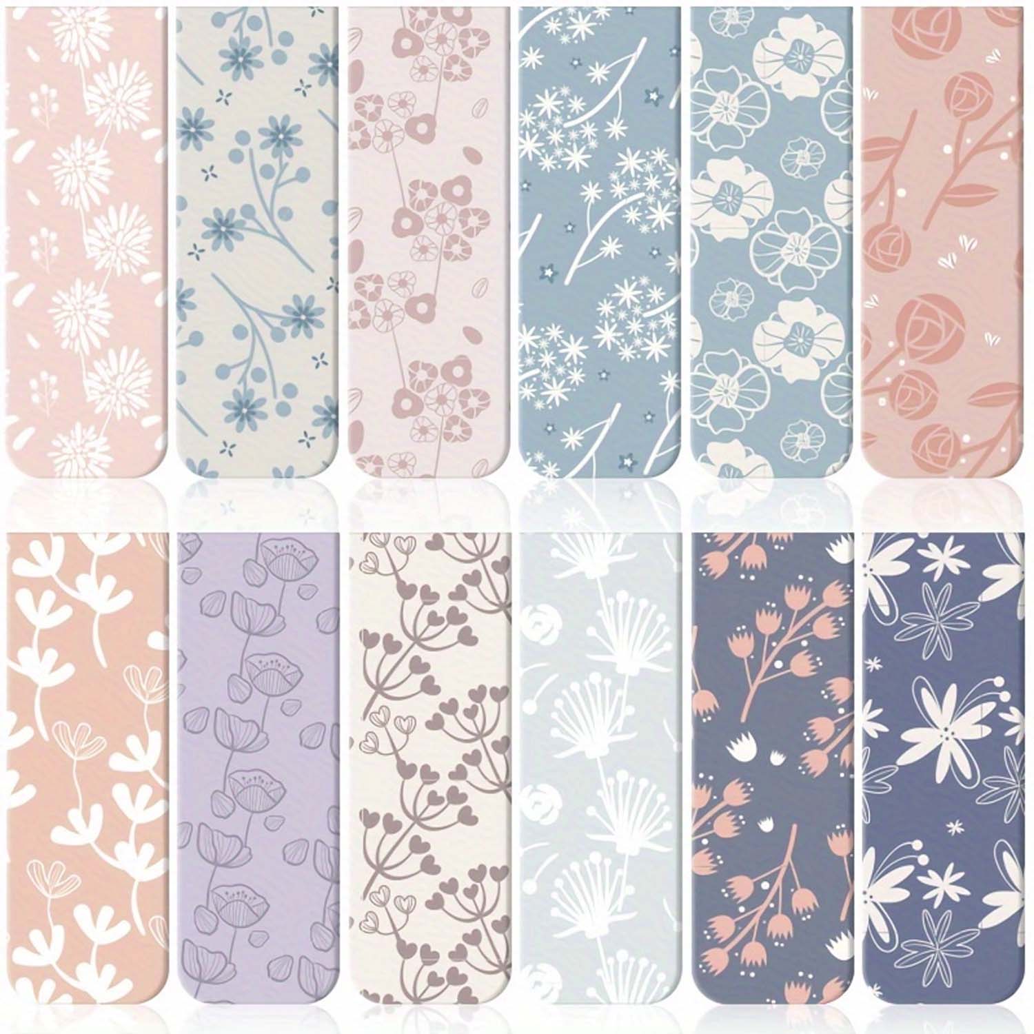 12pcs Flower Magnetic Bookmark - مراجعة Bookmark Magnetic Clip وسعره