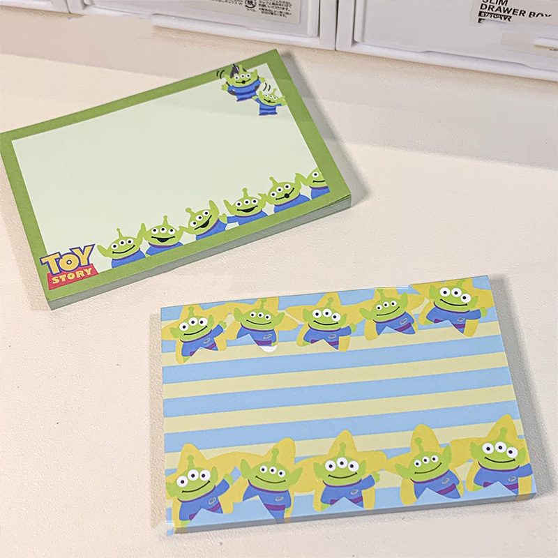 Disney Toy Story Alien Notepad - مراجعة Stationery Office وسعره