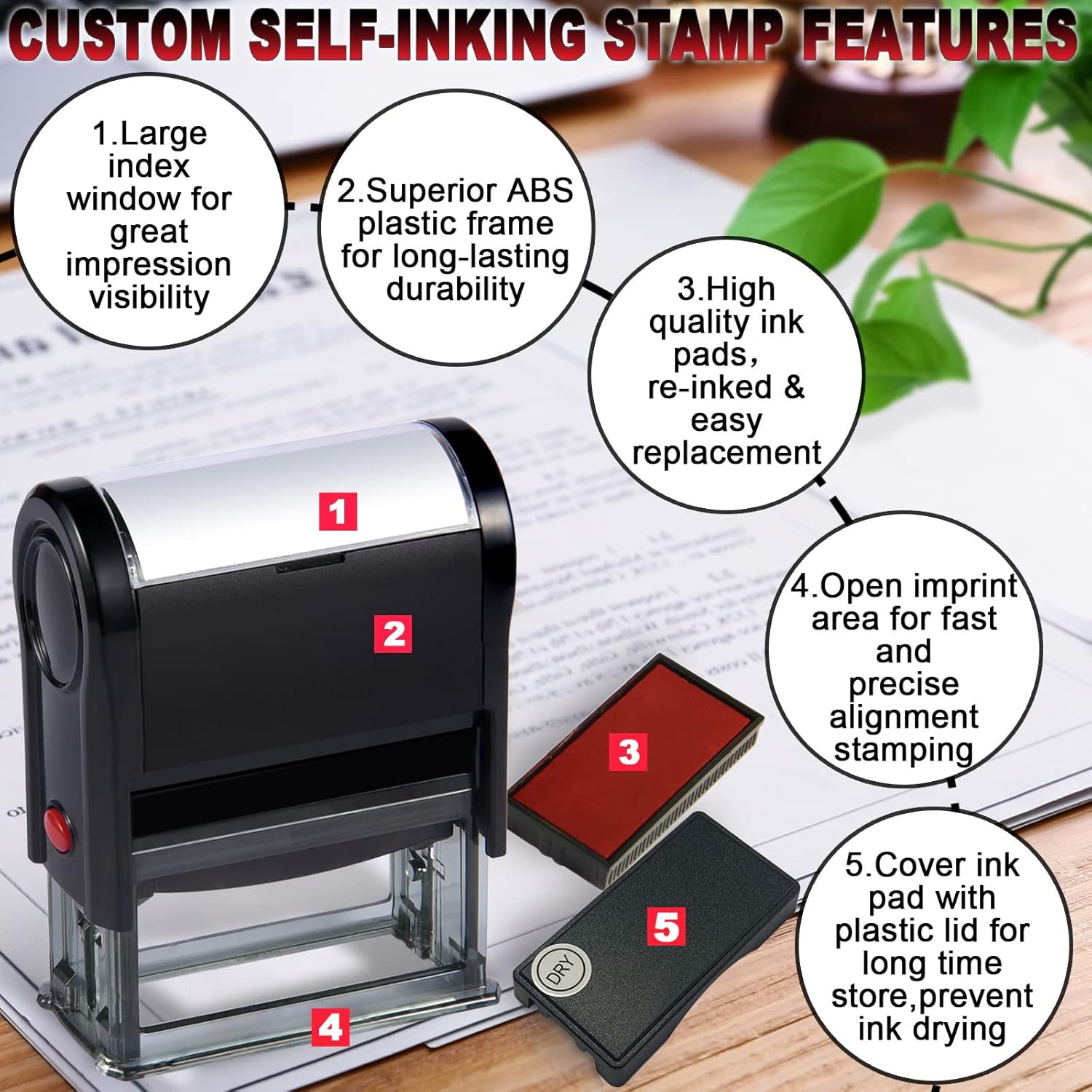 Self Inking Void Stamp for Off - مراجعة Self Inking Stamp وسعره
