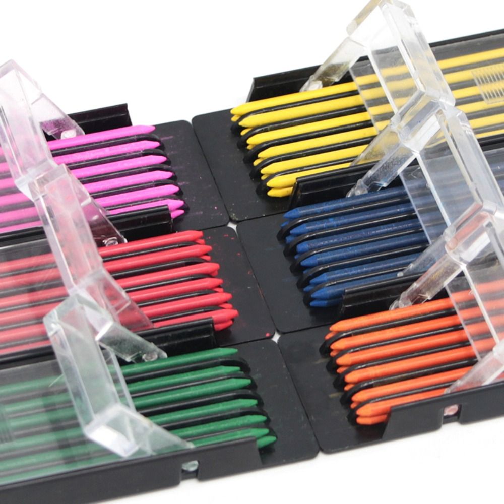 12PCS/Box 2.0mm HB Multi-color - مراجعة Mechanical Pencil Lead وسعره