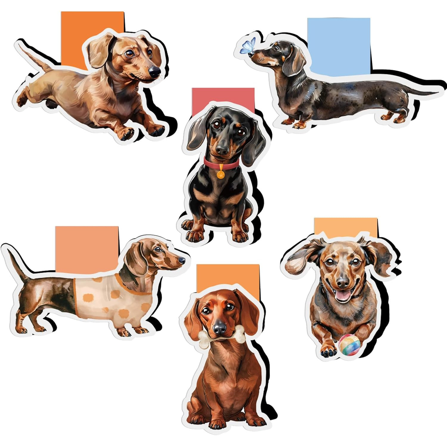 6/12 Darcy Dog Themed Waterpro - مراجعة Bookmark Magnetic Clip وسعره