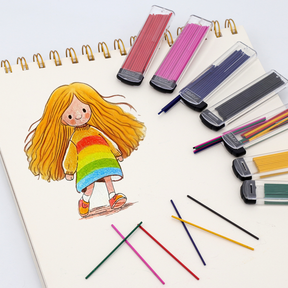 30Pcs/1Box 1.3MM Automatic Pen - مراجعة Mechanical Pencil Lead وسعره