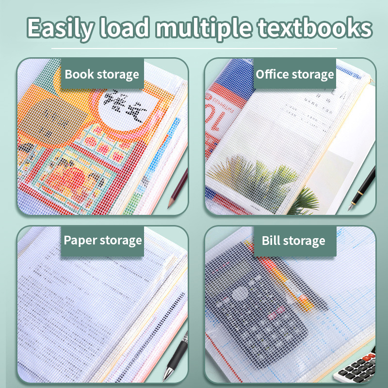5-30pcs Multipurpose Mesh Zipp - مراجعة Office Stationery And Supply وسعره