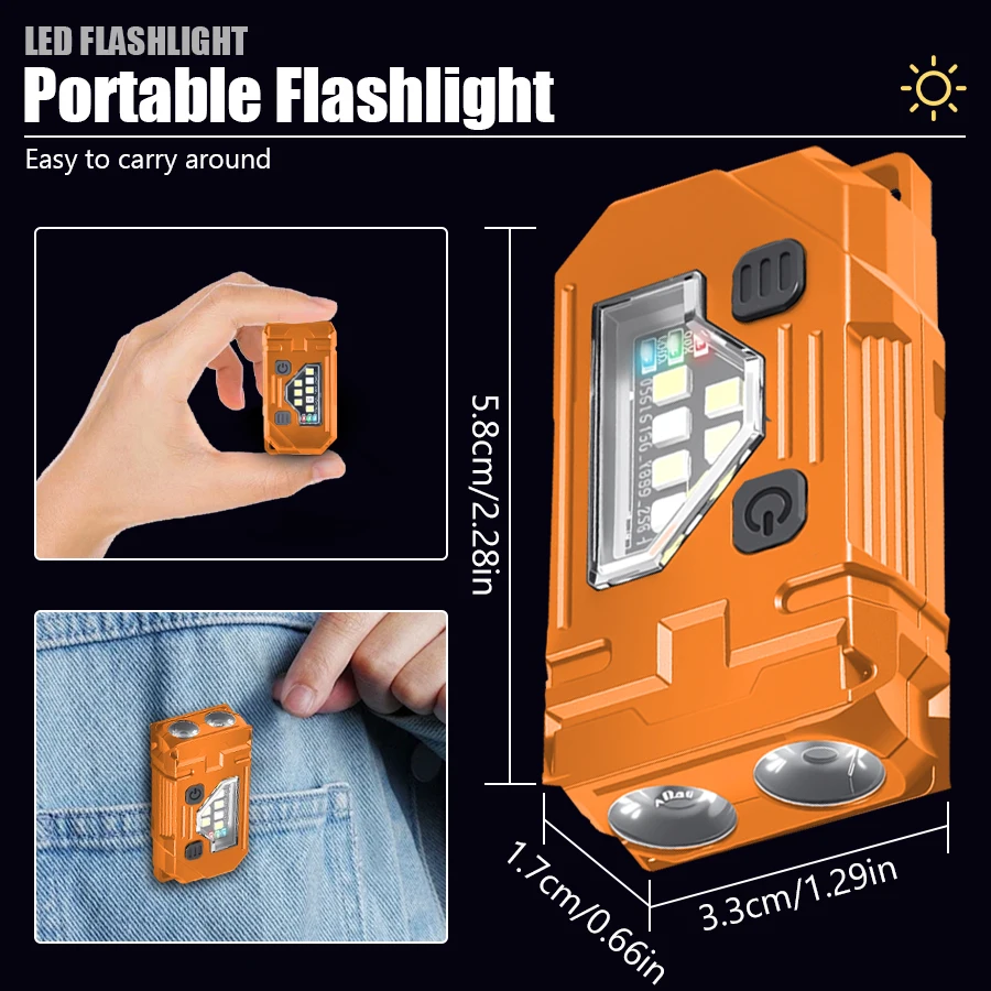 Mini Keychain EDC Flashlight R - مراجعة Stationery Supply وسعره