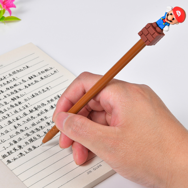 Mario Character Ballpoint Pens - مراجعة Ideal Stationery & Office Supply وسعره