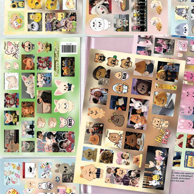 SKZOO Stray Kids Wolf chan Fox - مراجعة Memo Pad Sticky وسعره