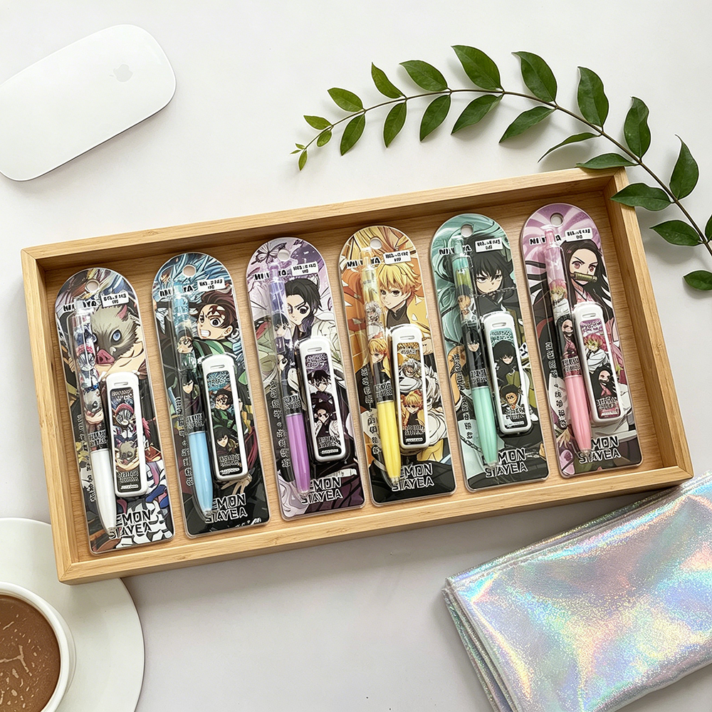 Random 1/6pcs Kawaii Demon Sla - مراجعة Stationery Supply وسعره