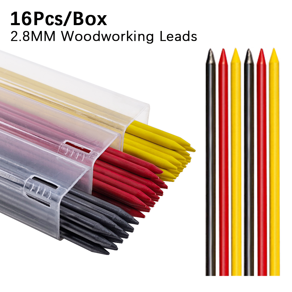 16pcs/Box 2.8mm 2B Solid Carpe - مراجعة Mechanical Pencil Lead وسعره