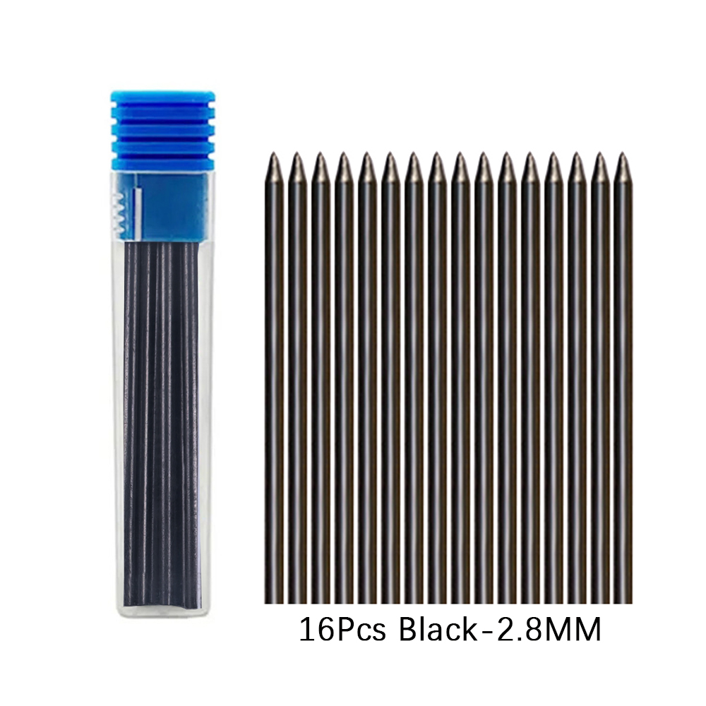 16pcs/Box 2.8mm 2B Solid Carpe - مراجعة Mechanical Pencil Lead وسعره