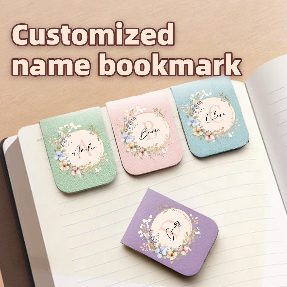 1pc Name Bookmark with Mirror  - مراجعة Bookmark Magnetic Clip وسعره