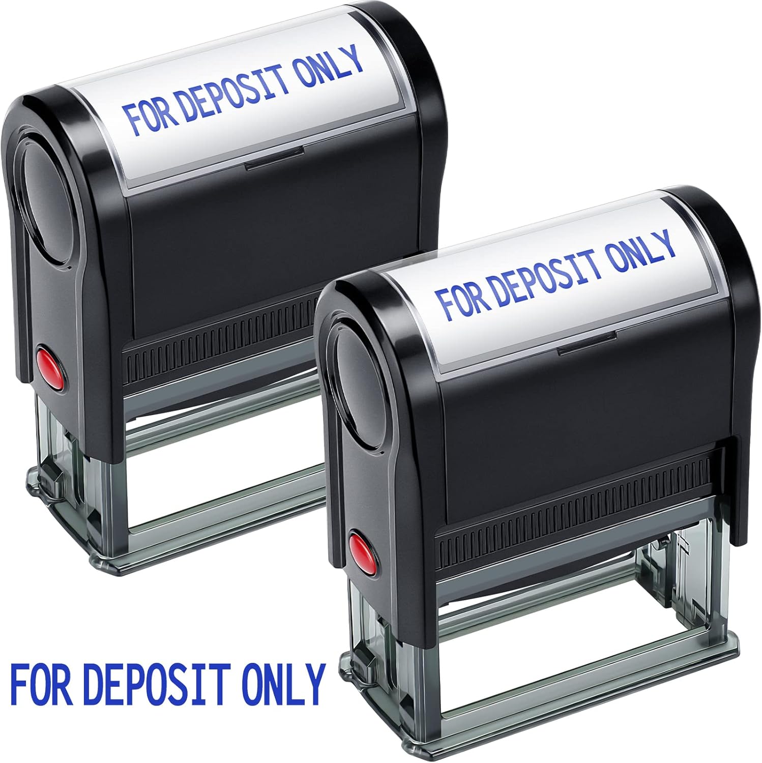2-Pack For Deposit Only Self-I - مراجعة Self Inking Stamp وسعره