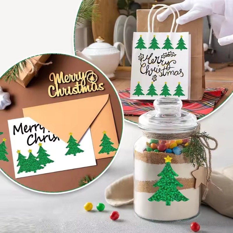 Christmas Glittering Tree Stic - مراجعة Ideal Stationery & Office Supply وسعره