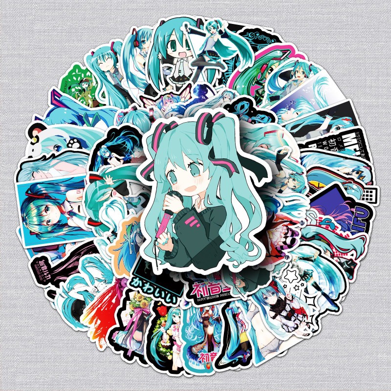 Hatsune Miku Graffiti Stickers - مراجعة Memo Pad Sticky وسعره