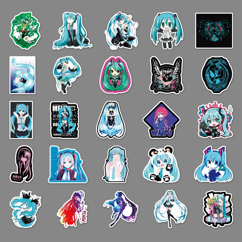 Hatsune Miku Graffiti Stickers - مراجعة Memo Pad Sticky وسعره