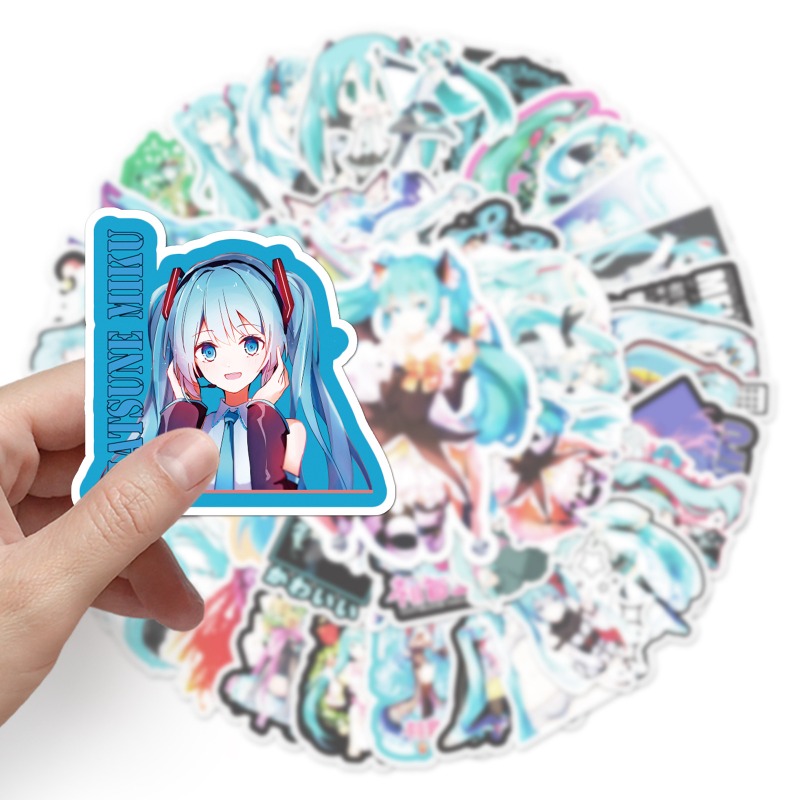 Hatsune Miku Graffiti Stickers - مراجعة Memo Pad Sticky وسعره